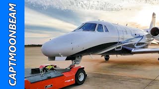 Flying the Citation XL to Arlington TX, HEAVY  DALLAS TRAFFIC