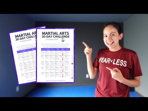 I Created a 30-Day Martial Arts Challenge! (Day 5 Follow-Along Workout)