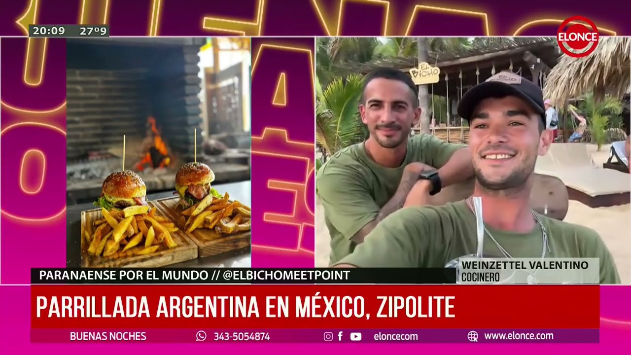 Paranaense lleva sabores Argentinos a México