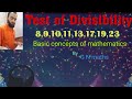 test of Divisibility for 8,9,10,11,13,17, 19 23/by G N maths/#jkssb #vlw #share #this
