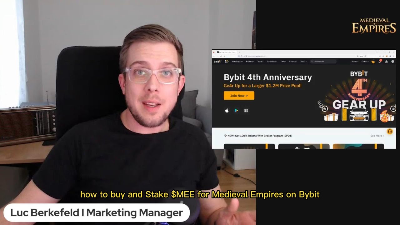 How to buy and stake $MEE on Bybit!
