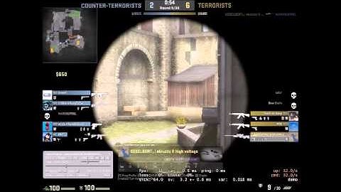 MY FIRST ACE EVER WITH AWP ON  CBBLE