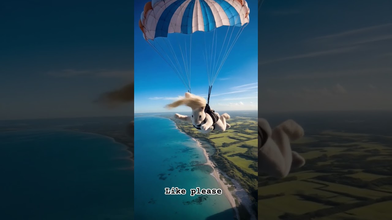 Bunny Skydives for the First Time – You Won’t Believe What Happens!" 