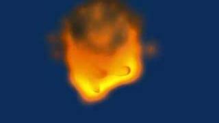 Blender flame test