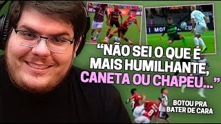 CASIMIRO REAGE: TOP DRIBLES HUMILHANTES DO BRASILEIRÃO 2023 | Cortes do Casimito