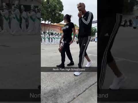 North Park High School Band at the Temple City Camellia Parade