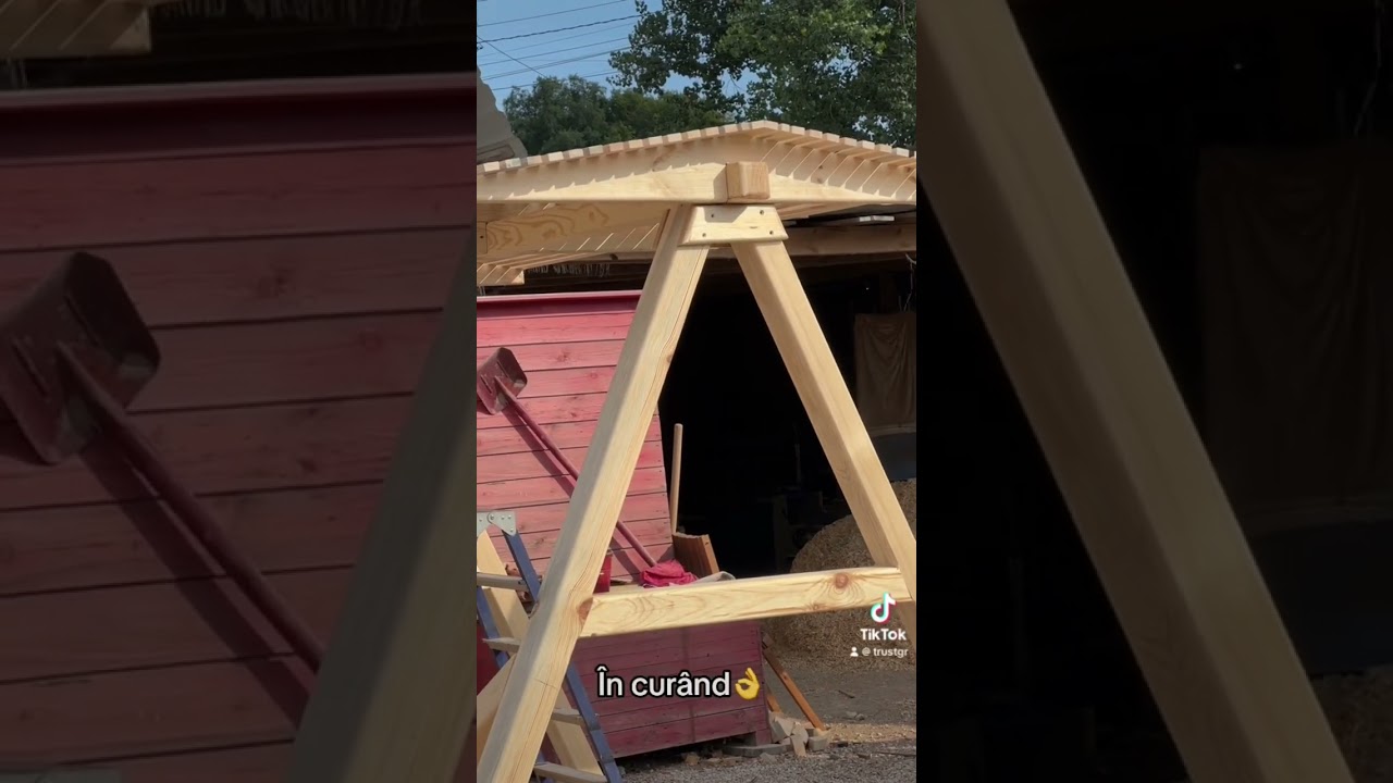 Leagăn din lemn🤎 