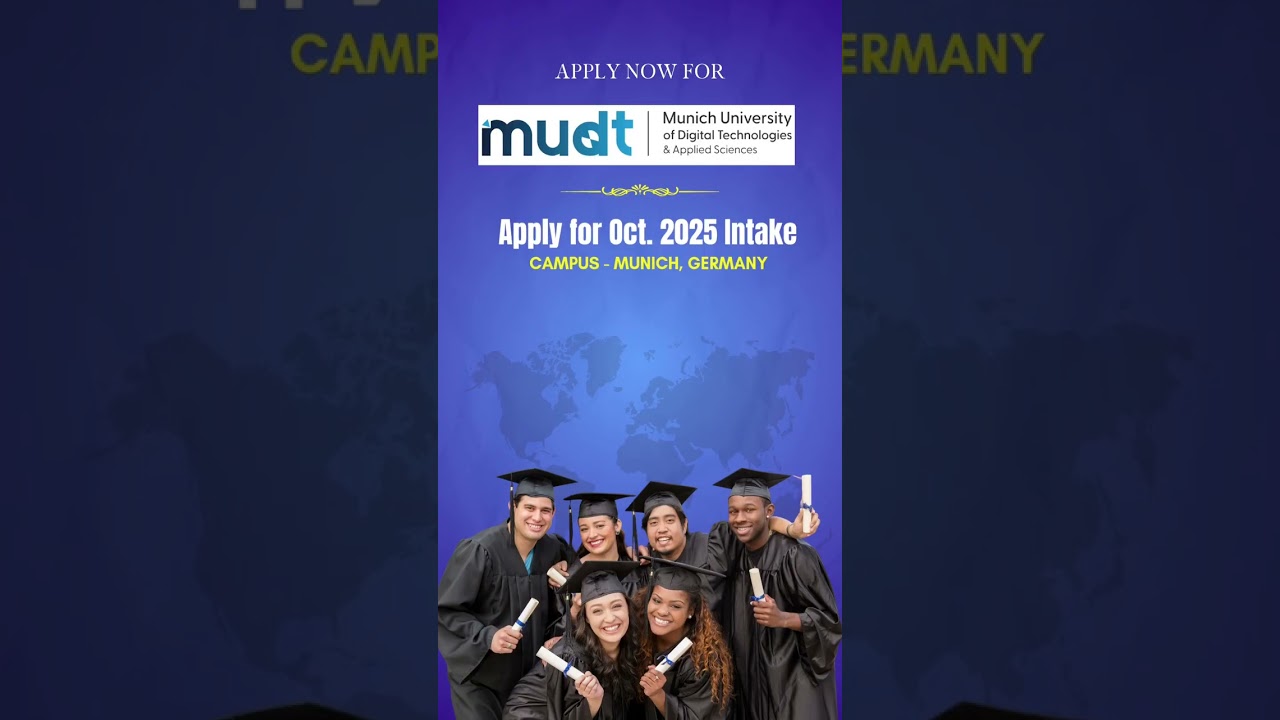 Apply Now – Munich University of Digital Technologies & Applied Sciences 🇩🇪 | October 2025 Intake