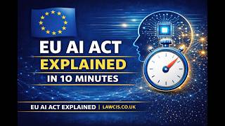 EU Artificial Intelligence Act in 10 Minutes #airegulation #euaiact #techlaw #technology