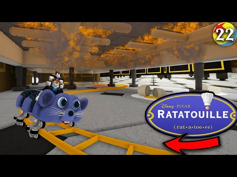 Building a MASSIVE KITCHEN for the RATATOUILLE RIDE | Pixar's Adventure Park • #22
