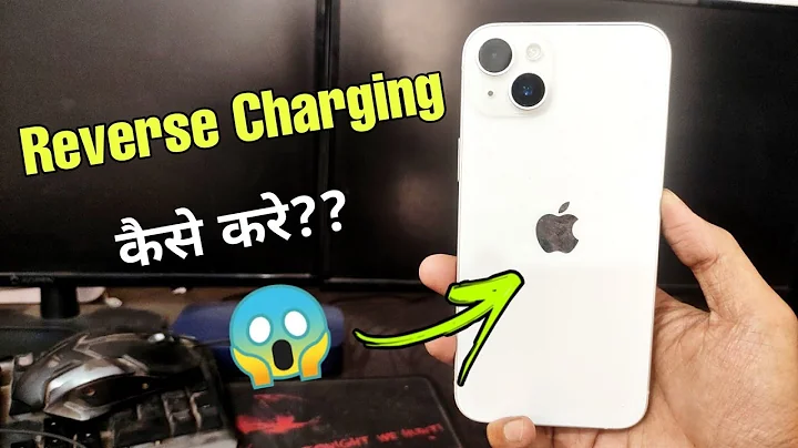 How to charge iphone using android smartphone | Reverse charging in iphone