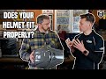 Motorcycle Helmet Fitting Guide - How to make sure your helmet fits properly!