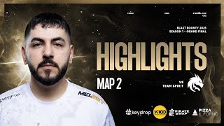 Eternal Fire vs. Spirit | NUKE HIGHLIGHTS | BLAST Bounty 2025 Season 1 Grand Final