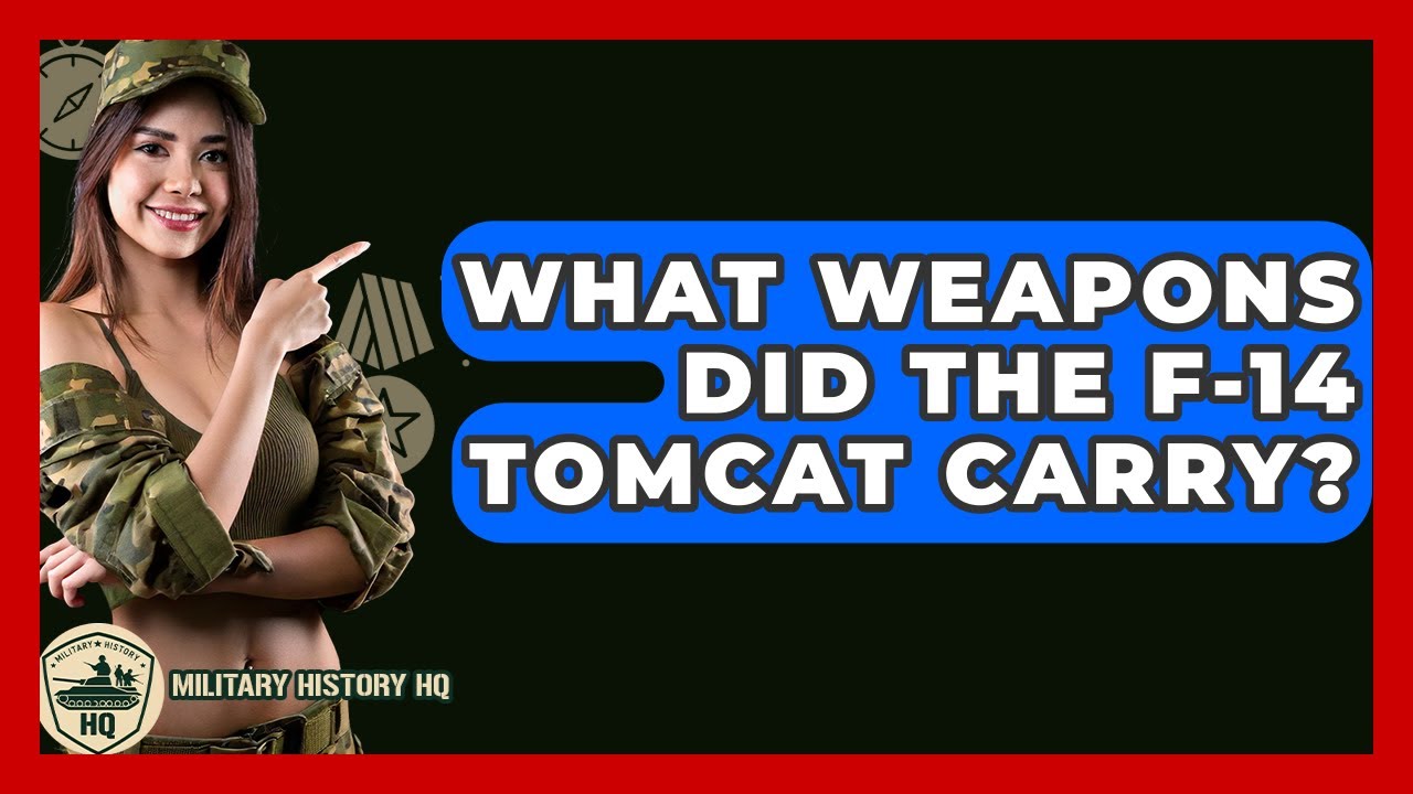 What Weapons Did The F-14 Tomcat Carry? - Military History HQ