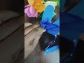 Flower trick/crepe paper flower making/easy crepe paper flower making/#crepepaperflower #flowertrick