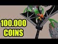 100.000 COINSE EJDERHA ALDIM !!! | BED WARS