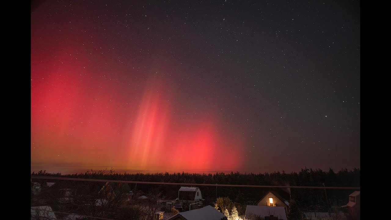 Aurora over Ukraine on  20 Jan 2026