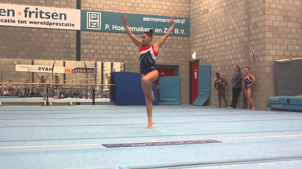 Kyla Ross training FX - YouTube