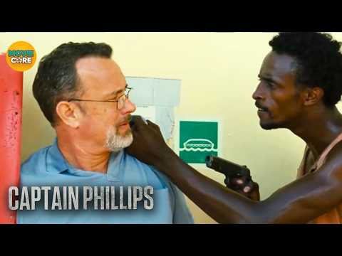 The Moment Captain Phillips Is Taken Hostage | Captain Phillips (Tom Hanks) | MovieCore