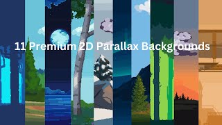 2D Parallax Backgrounds for making 2d games
