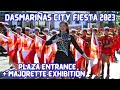 Dasmarias city fiesta 2023 plaza entrance  majorette exhibition