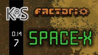 Factorio 0.14 Space-X Mod, Ep 7: Furnace Buff - Let's Play, Gameplay
