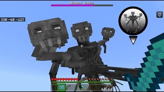 A Better Wither Add-on[MCPE-MCBE]Better Wither In Minecraft ,EnderFoxBoy MC🦊!!!
