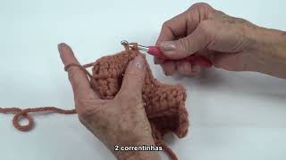 Crochet gradual decrease for armholes
