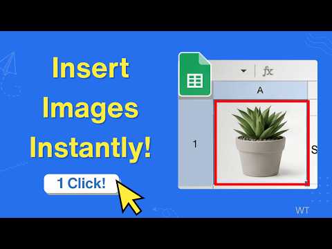How to Insert Image Inside a Cell in Google Sheets | No More Floating!