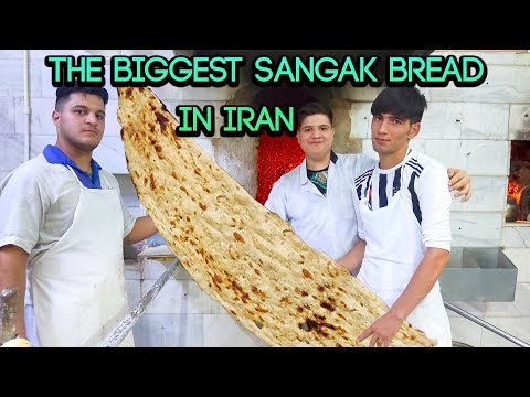 Sangak Bread Traditional Persian Bread