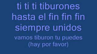 grachi-tiburones (letra)