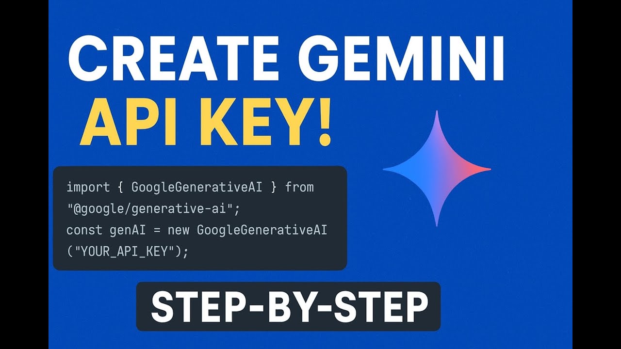 🔥 How to Create Google Gemini API Key | Step-by-Step Tutorial 2025 ...