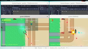 [Godot] Top Down Shooter/Strategy Game Dev Log 01/03/2021 -  Working Team Logic/Base Capture (2)