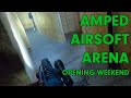 Amped airsoft arena opening weekend  arizona tea polarstar jack gameplay
