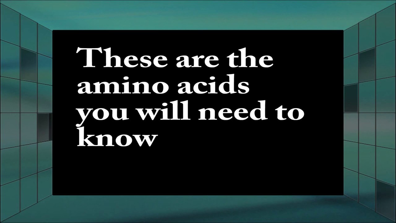 Amino Acid Song