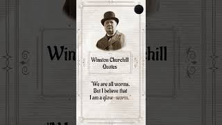 Winston Churchill Greatest Quotes ✨ #Lifelessons | #shorts