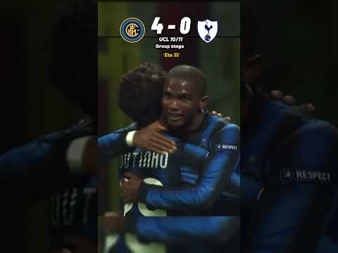 Video Inter Milan vs Tottenham 2010