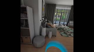 Design house interior for Oculus Quest virtual reality