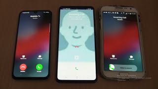 Double Fake ios+VIVO on Samsung Galaxy A51+Note 2 +A40  Over the Horizon incoming call