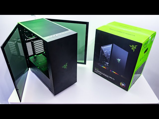 RAZER Tomahawk ATX PC Case Unboxing - YouTube