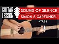 The Sound Of Silence Guitar Lesson Simon Garfunkel Guitar Tutorial Fingerpicking Easy Chords mp3