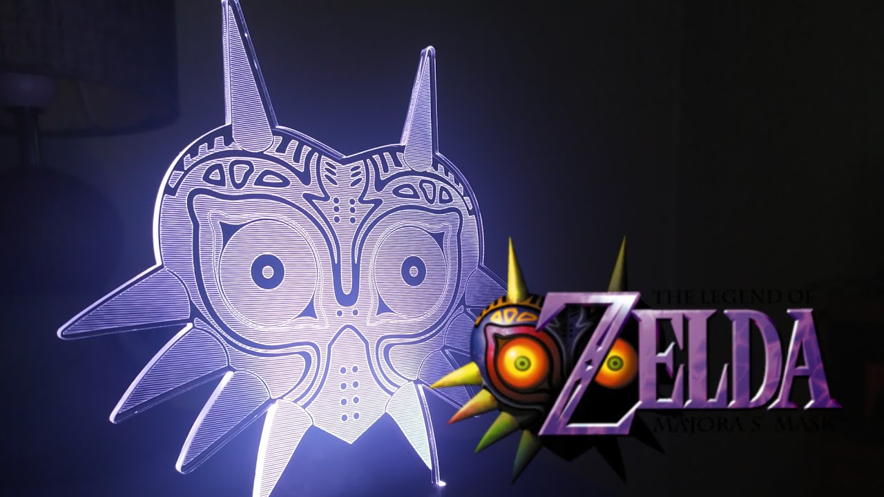 Lámpara led de The Legend of Zelda: Majora's Mask - YouTube