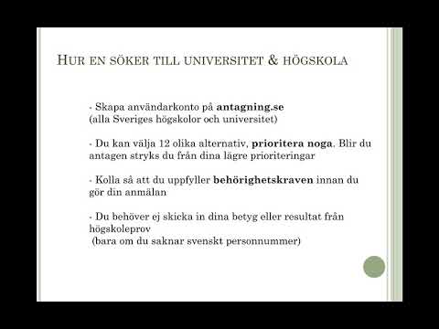 Video: Är en högskola och ett universitet samma sak?