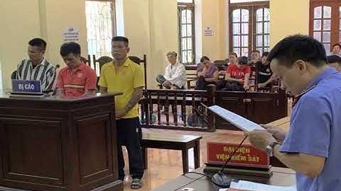 Xét xử các đối tượng gây rối trật tự tại cảng hàng không Thọ Xuân