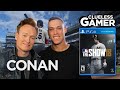 Clueless Gamer: "MLB The Show 18" With Aaron Judge | CONAN on TBS