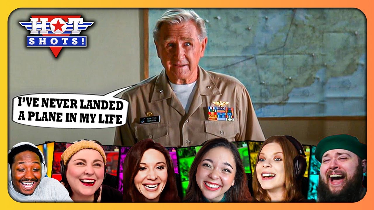 "I've Never Landed A Plane in My Life" Reactions! Hot Shots (1991) Movie Reaction