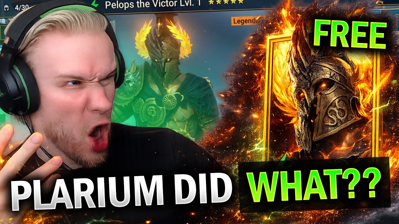 HOW TO GET PELOPS for FREE?! - Plarium Are GROSS FOR THIS - Raid Shadow Legends