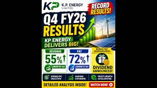 KP Energy Stock EXPLODES After Q4 Results ⚡ 72% Profit Growth + Dividend #kpel