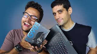 Mouse e Teclado TOP DE LINHA da Logitech - Unboxing Logitech Teclado G413 Carbon & Mouse G903