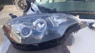2009 ACURA RDX, ONE WAY OF REMOVING MOISTURE FROM HEADLIGHT. DID IT WORK ?